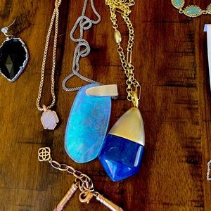 Kendra Scott. All three necklaces. Literally New. Dnt think I ever wore.